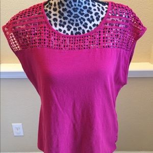 Simply Styled by Sears Fushia blouse